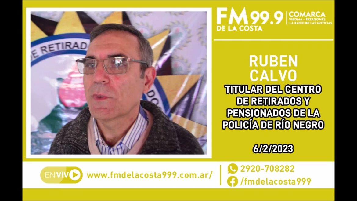 Escuchá el audio de Rubén Calvo