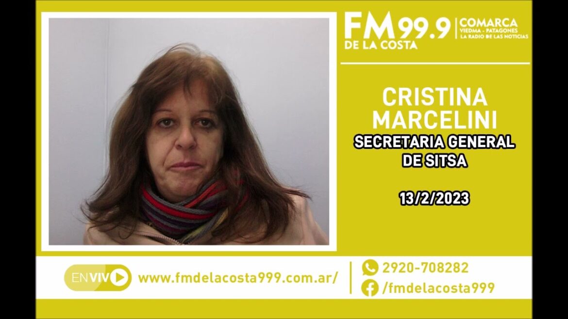 Escuchá el audio de Cristina Marcelini