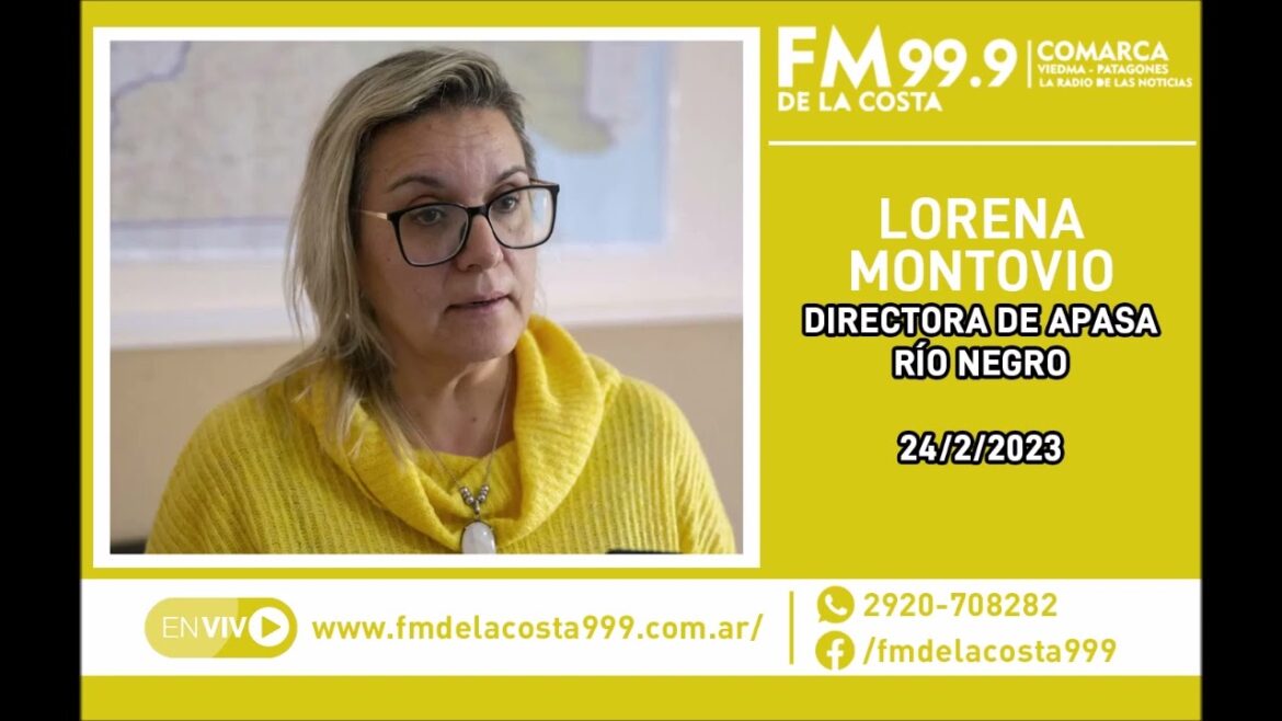 Escuchá el audio de Lorena Montovio