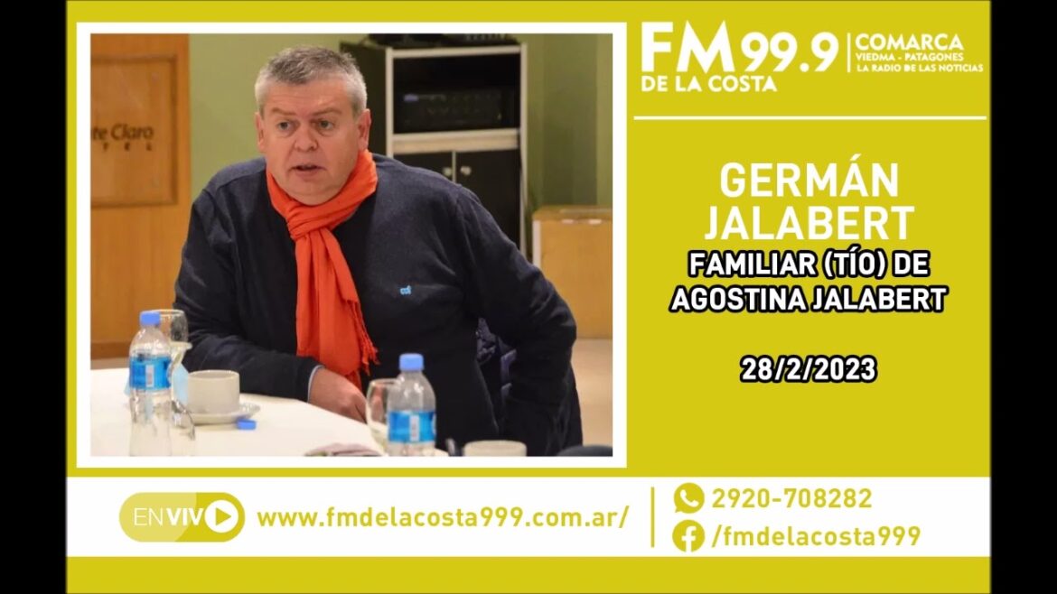 Escuchá el audio de Germán Jalabert
