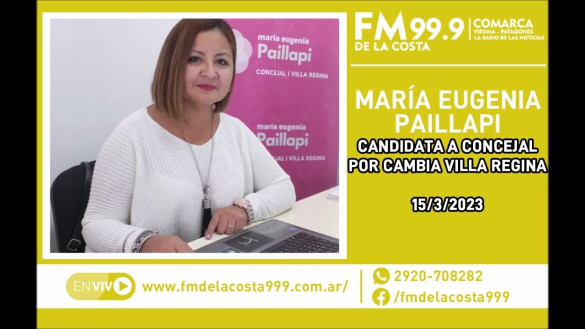 Escuchá el audio de María Eugenia Paillapi