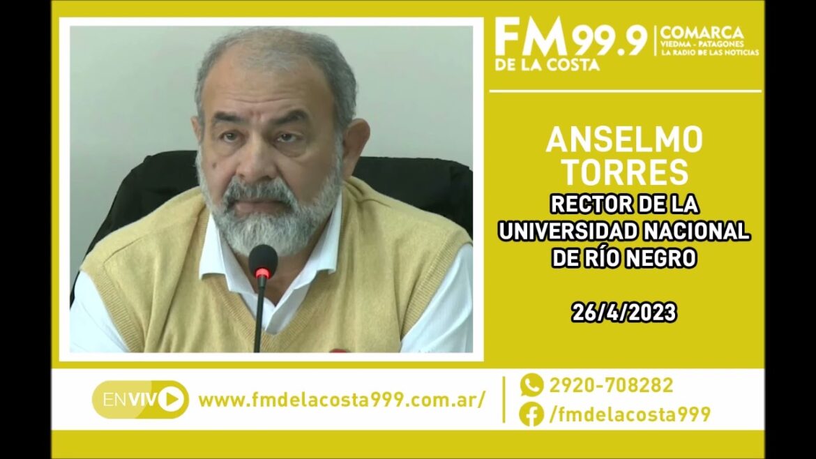Escuchá el audio de Anselmo Torres