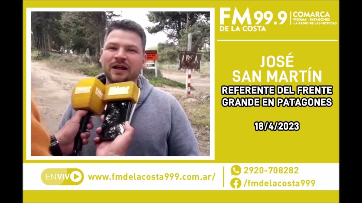 Escuchá el audio de José San Martín