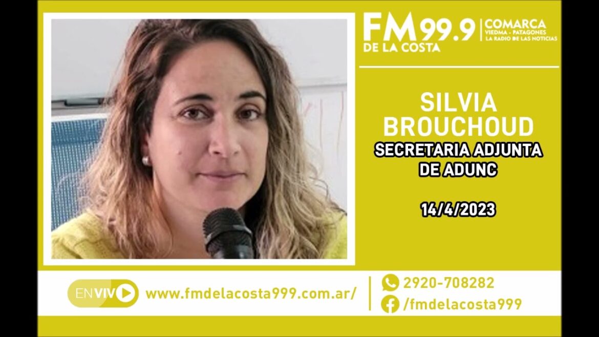 Escuchá el audio de Silvia Brouchoud