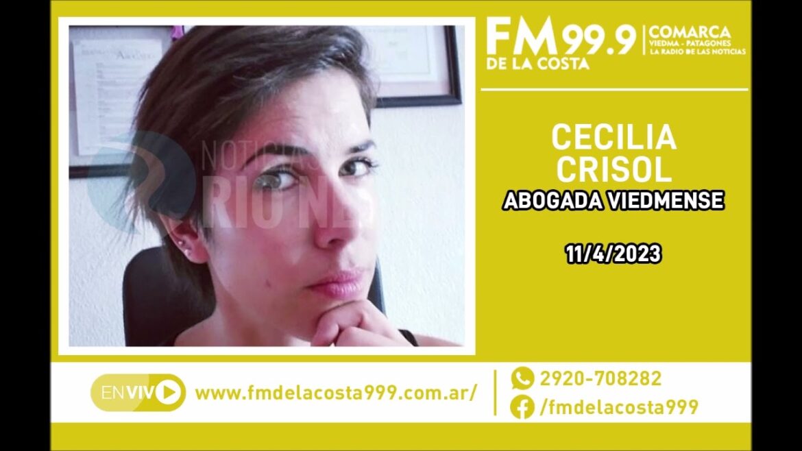 Escuchá el audio de Cecilia Crisol