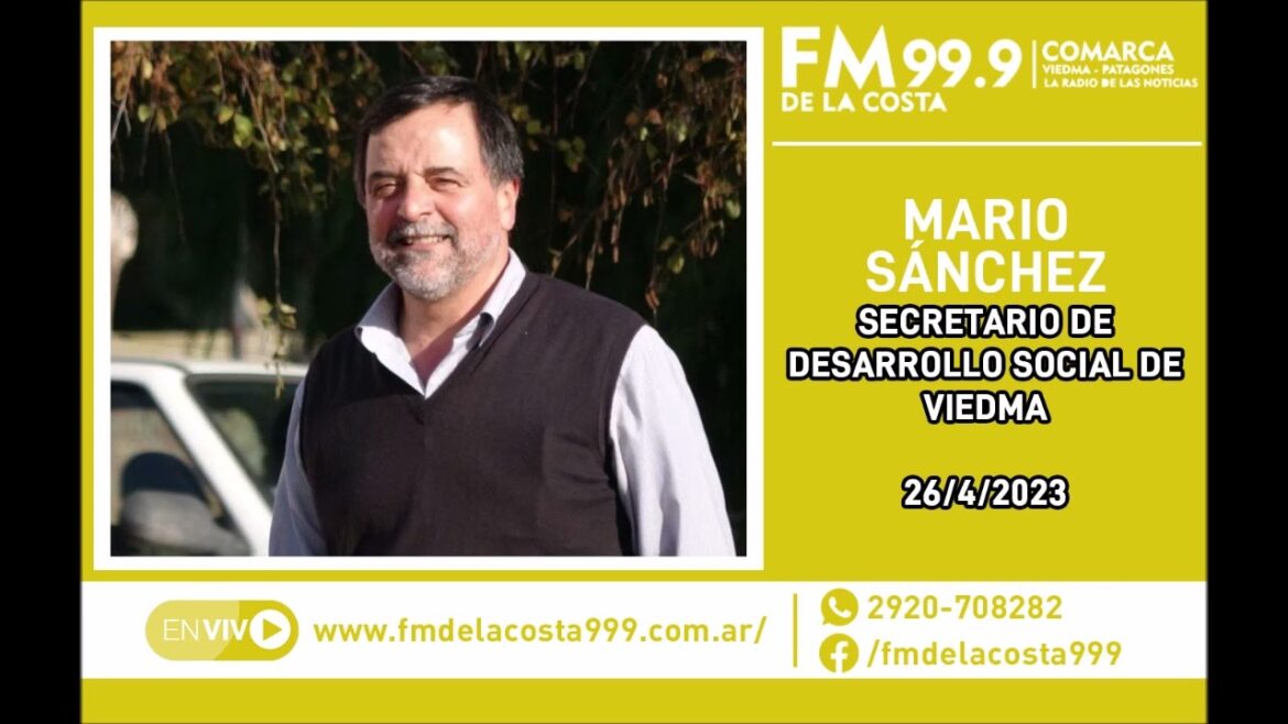 Escuchá el audio de Mario Sánchez