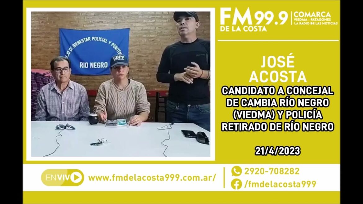 Escuchá el audio de José Acosta