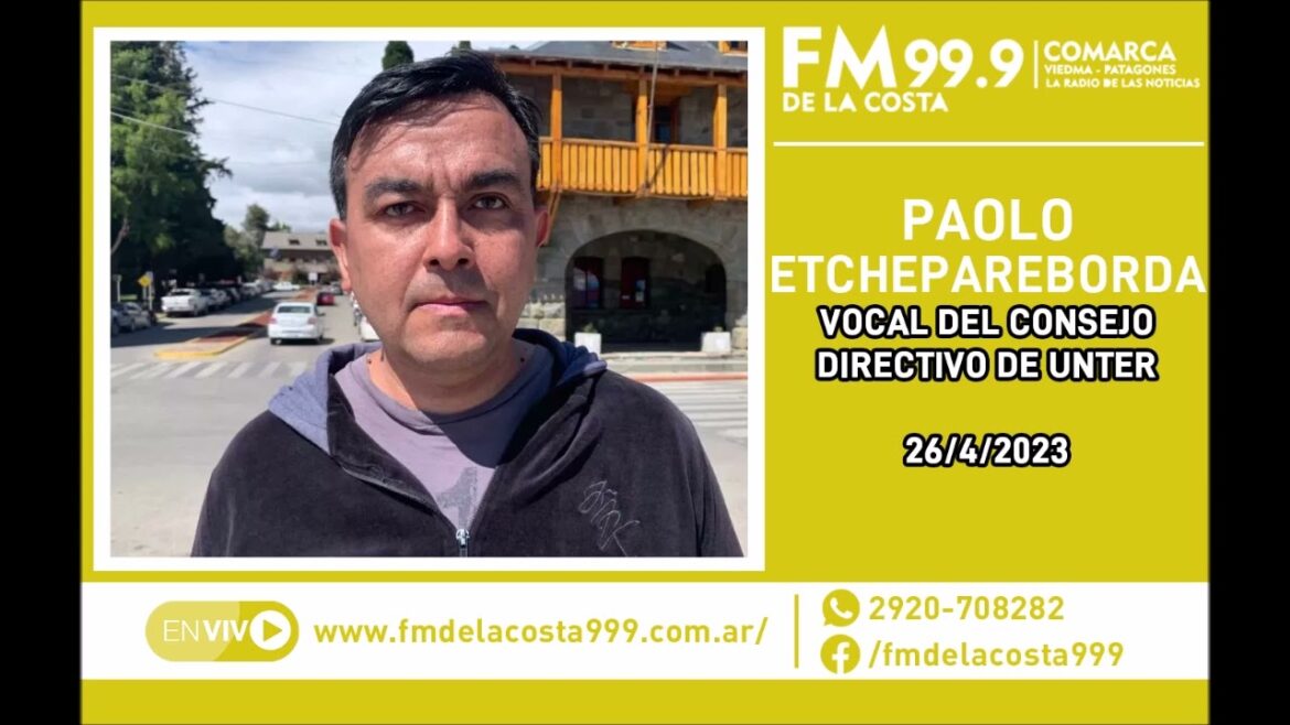 Escuchá el audio de Paolo Etchepareborda
