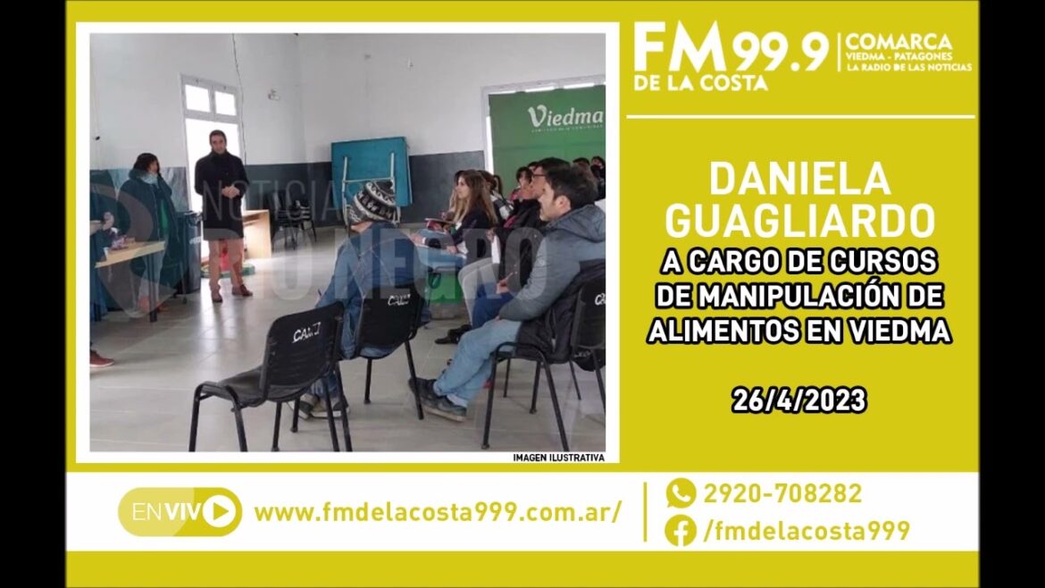 Escuchá el audio de Daniela Guagliardo
