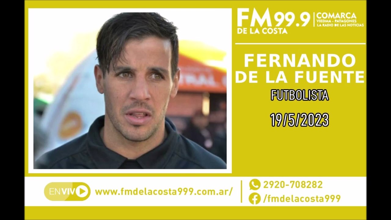 Escuchá el audio de Fernando de la Fuente