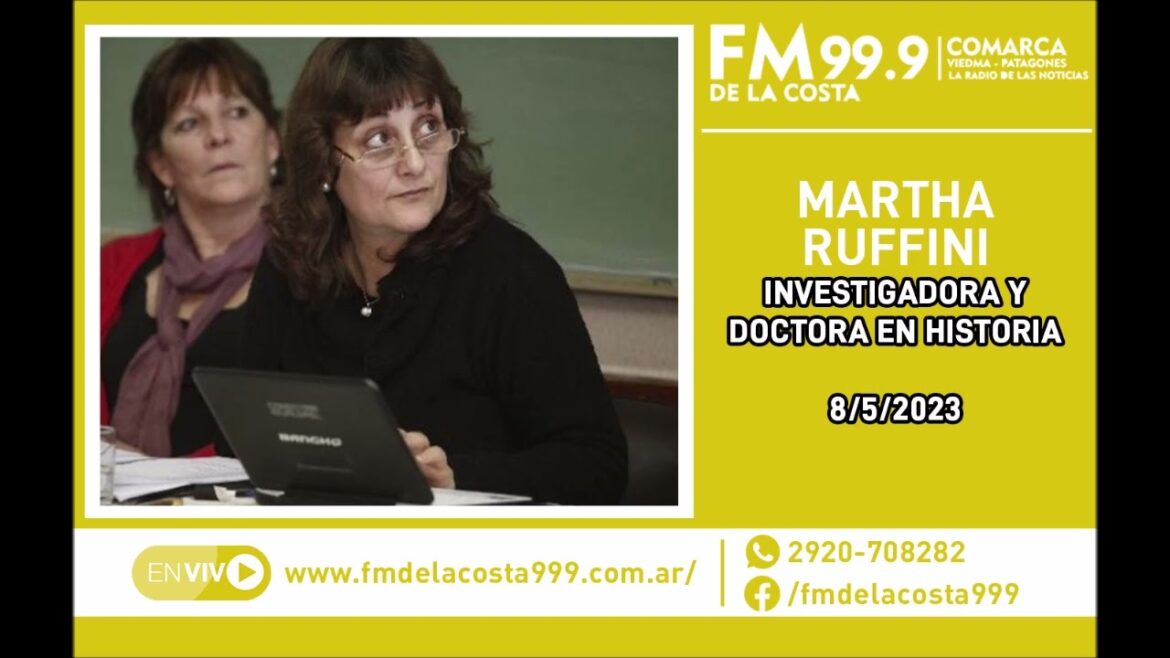 Escuchá el audio de Martha Ruffini