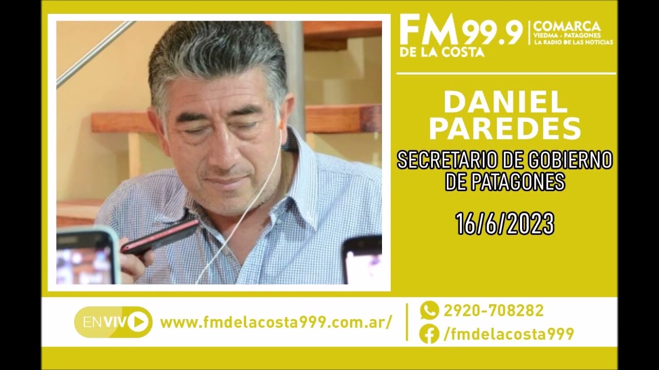 Escuchá el audio de Daniel Paredes