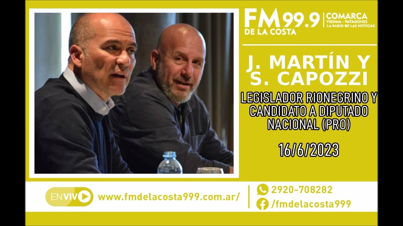 Escuchá el audio de Juan Martín y Sergio Capozzi