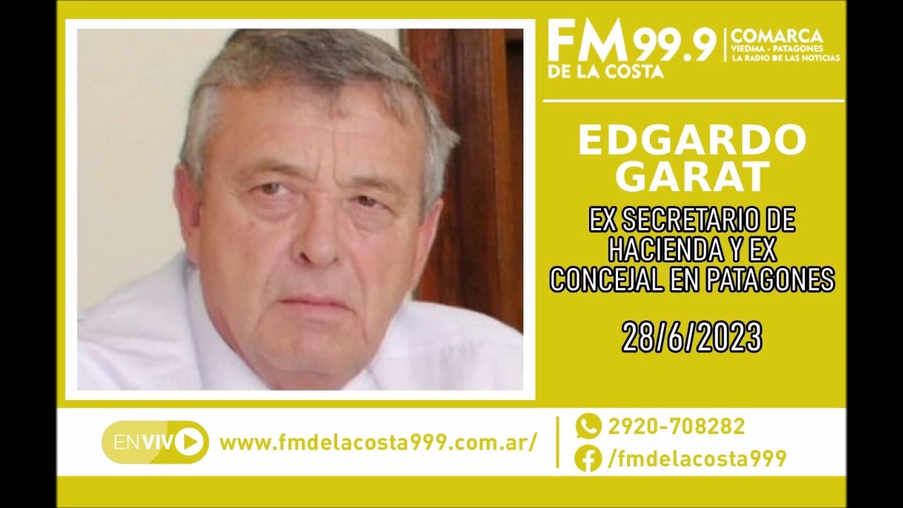 Escuchá el audio de Edgardo Garat