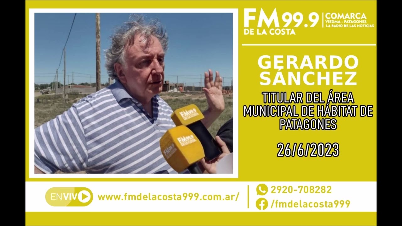 Escuchá el audio de Gerardo Sánchez
