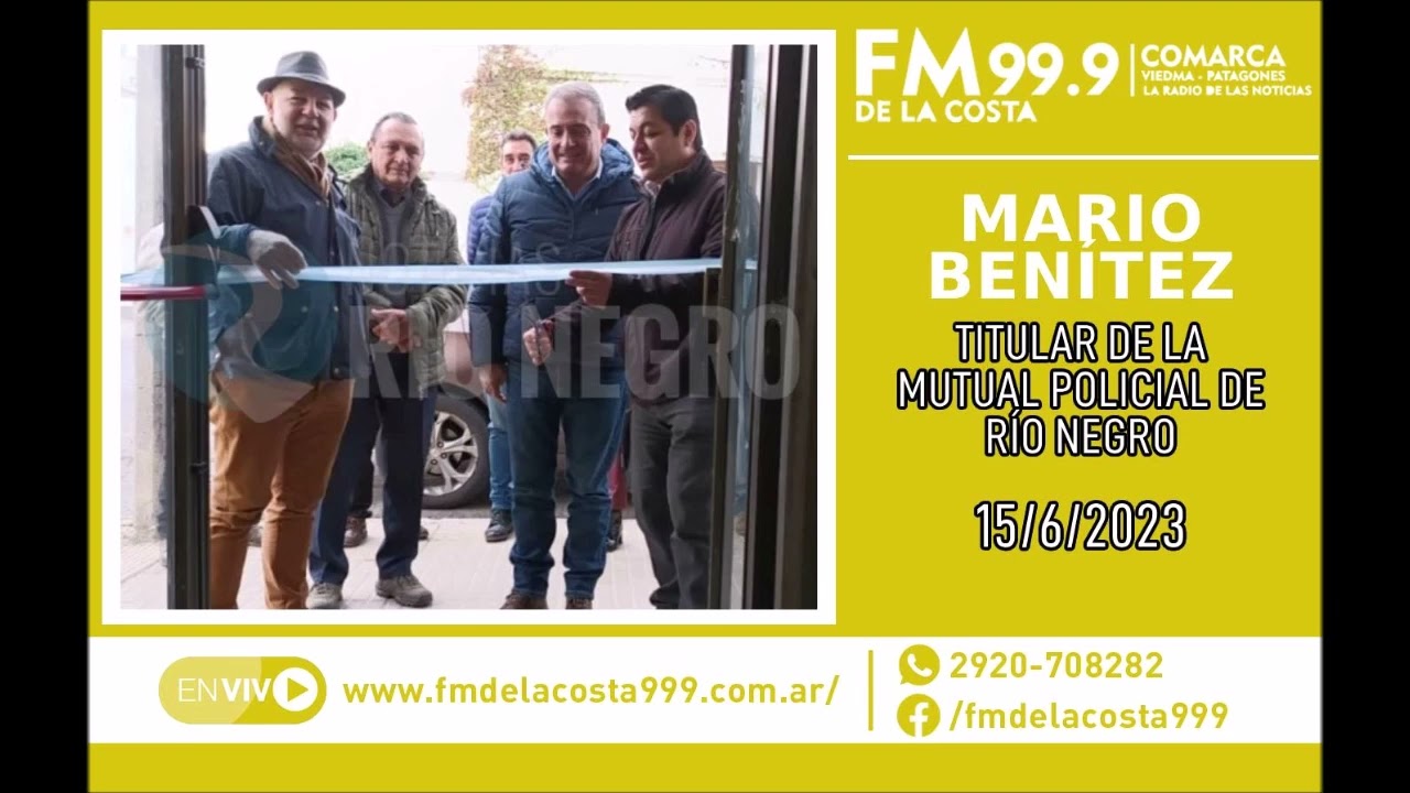 Escuchá el audio de Mario Benítez