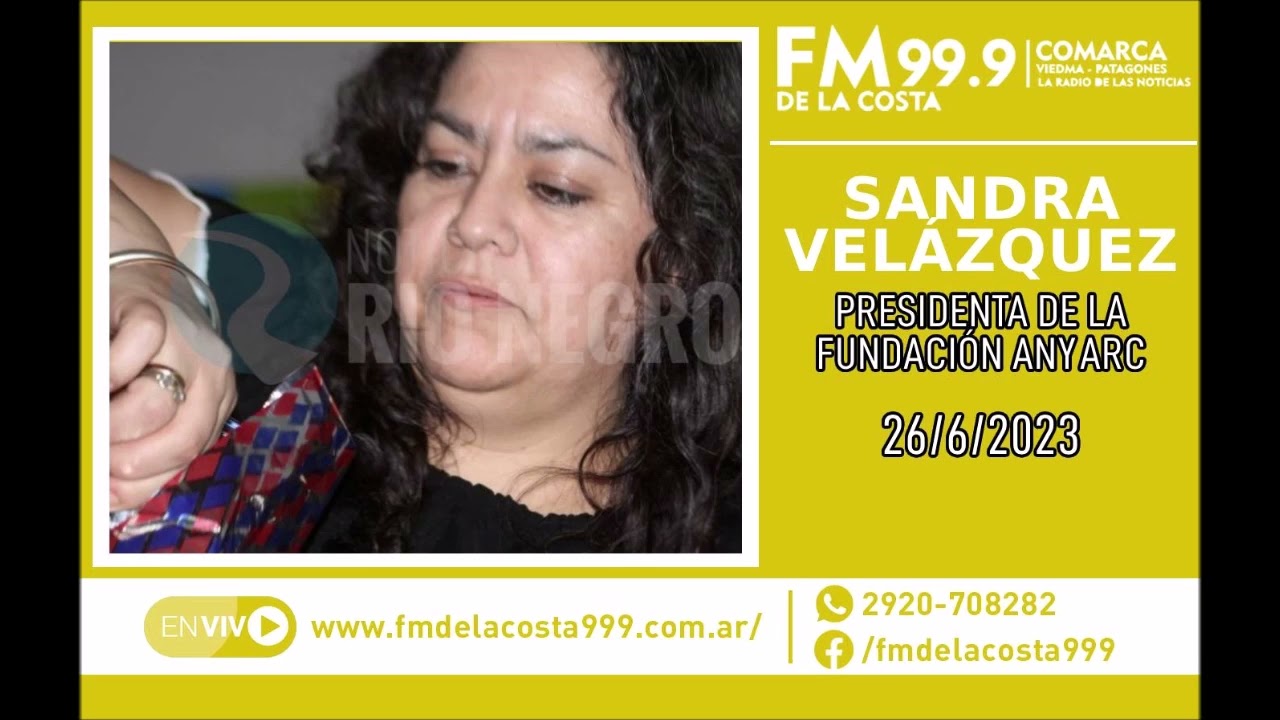 Escuchá el audio de Sandra Velázquez