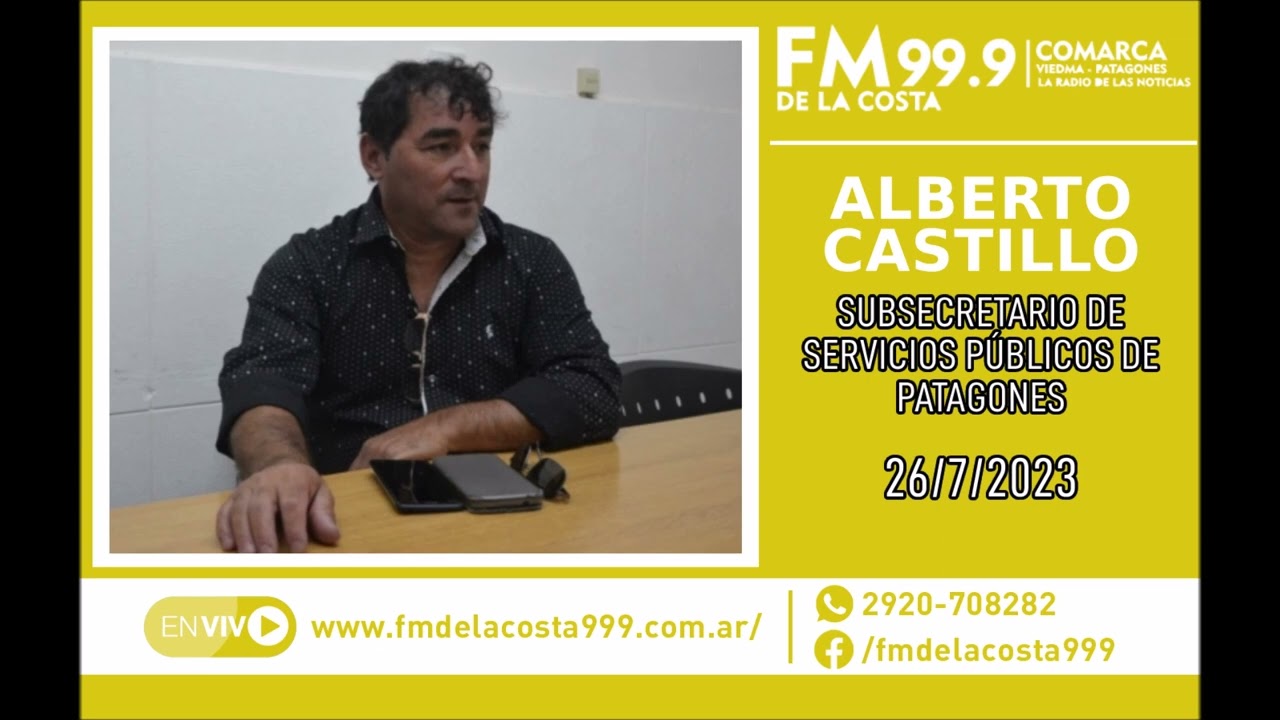 Escuchá el audio de Alberto Castillo