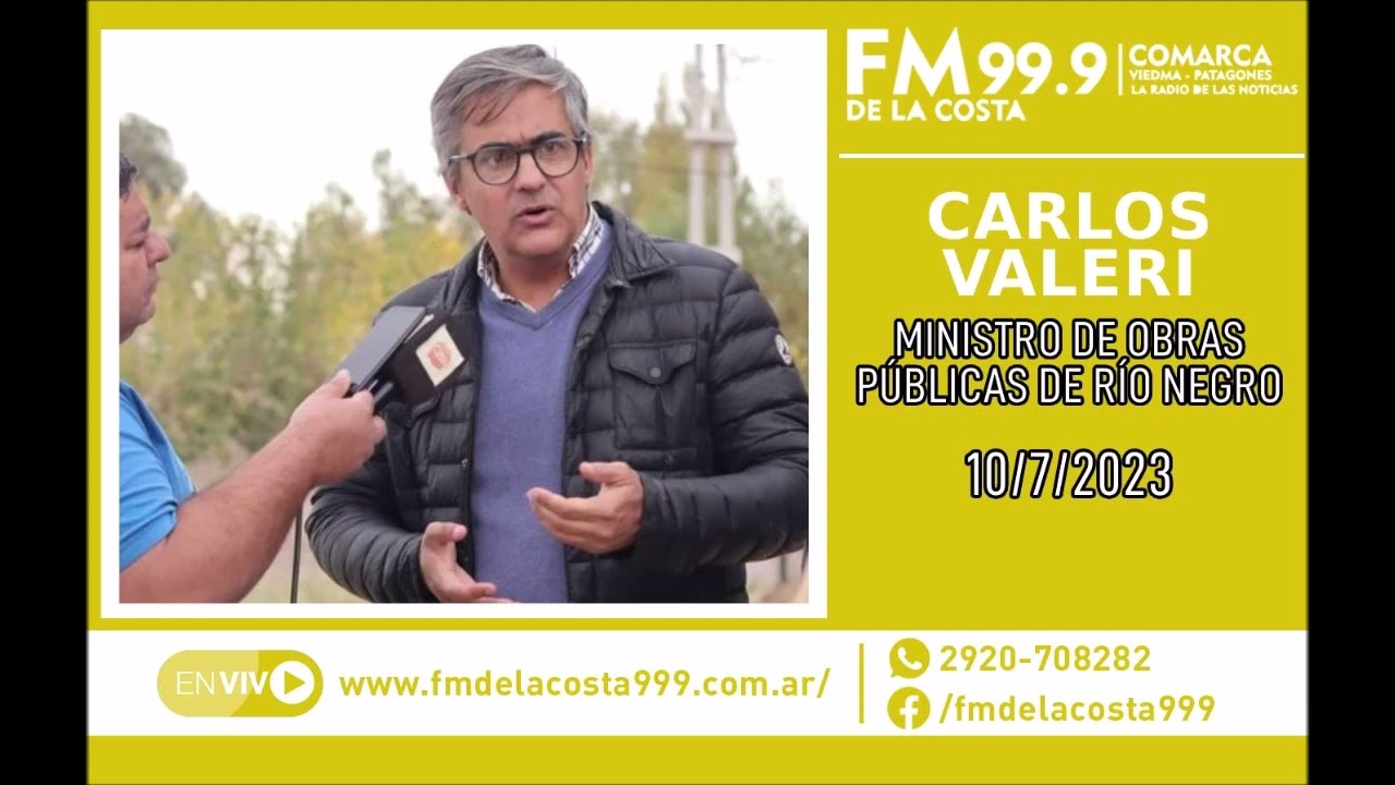 Escuchá el audio de Carlos Valeri