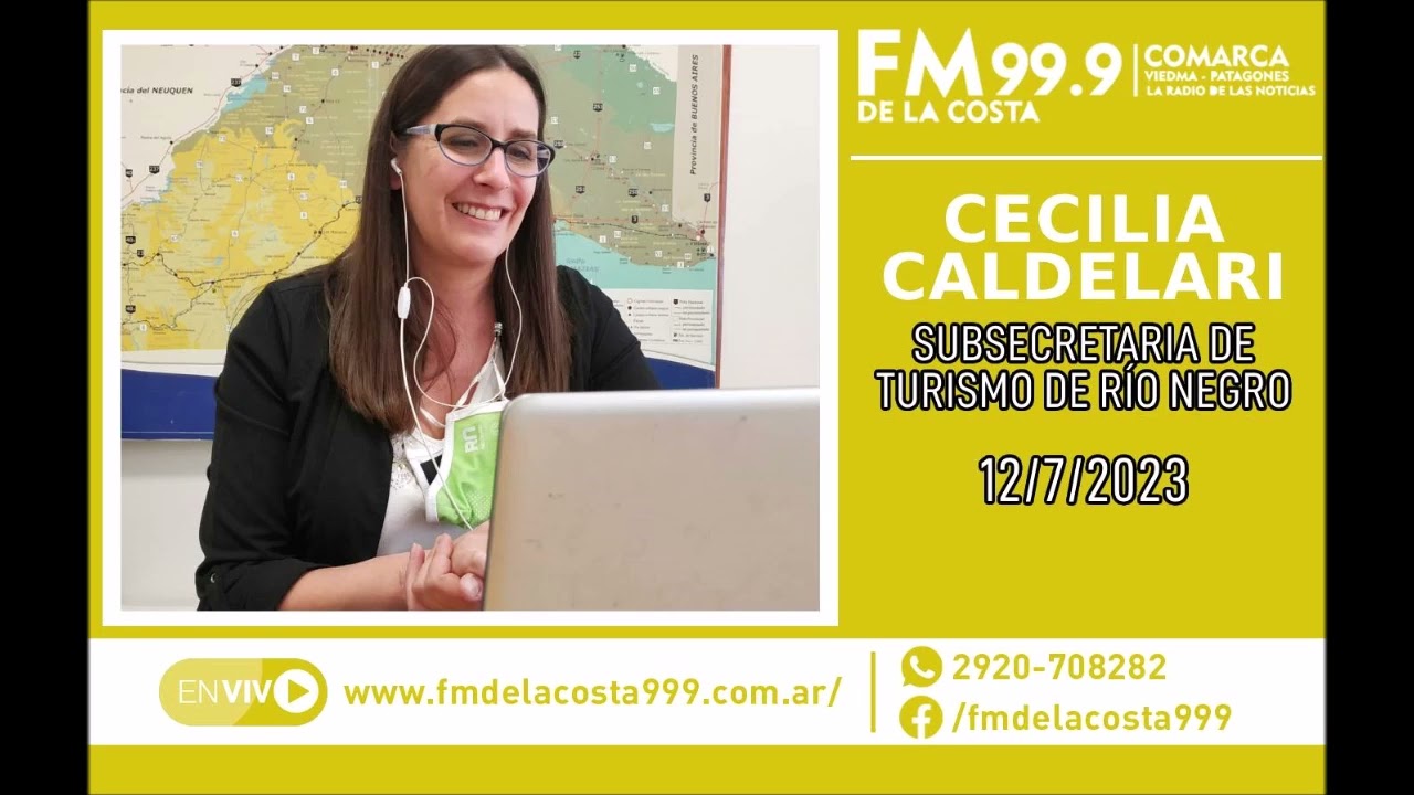 Escuchá el audio de Cecilia Caldelari