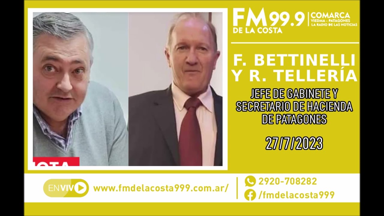 Escuchá el audio de Fabio Bettinelli y Ricardo Tellería