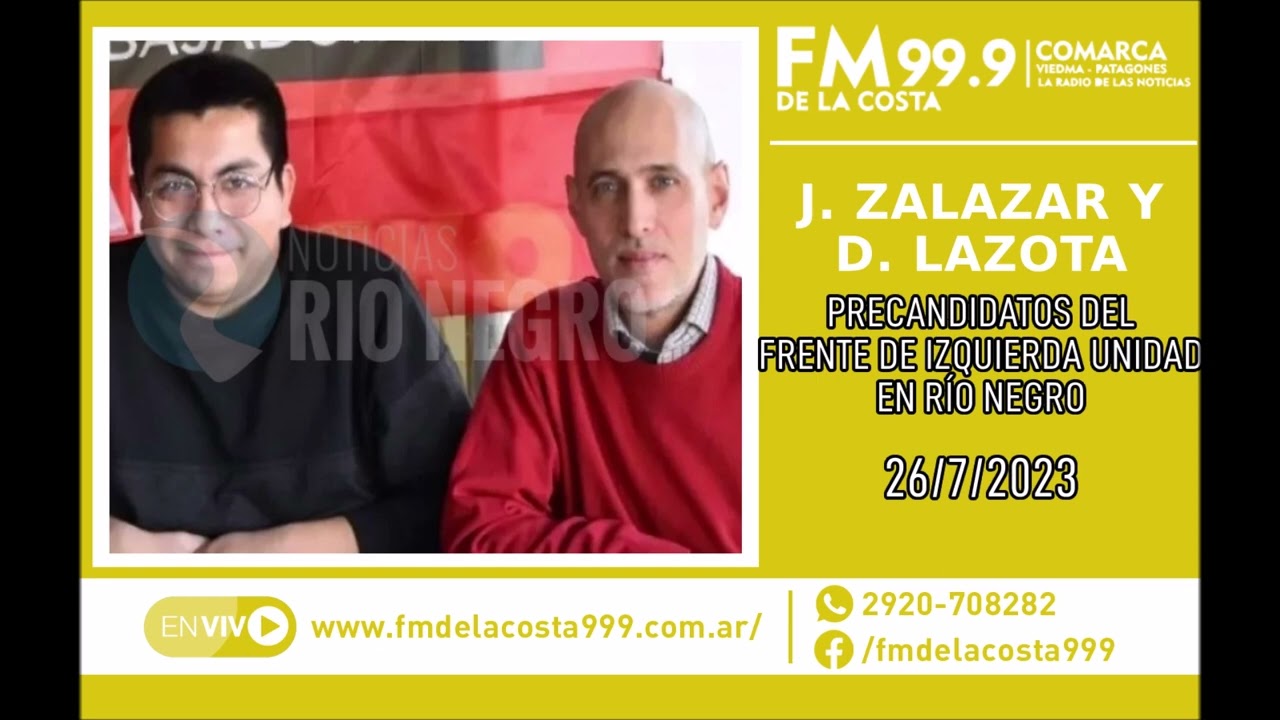 Escuchá el audio de Jeremías Zalazar y Damián Lazota