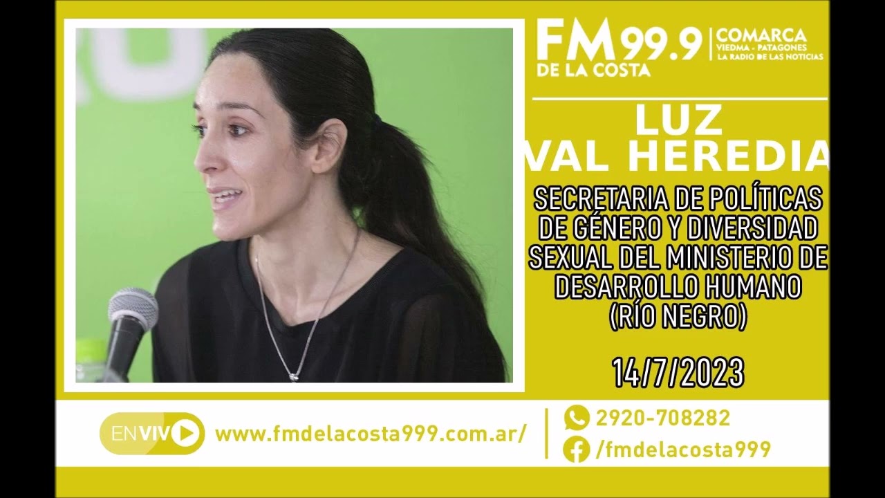 Escuchá el audio de Luz Val Heredia
