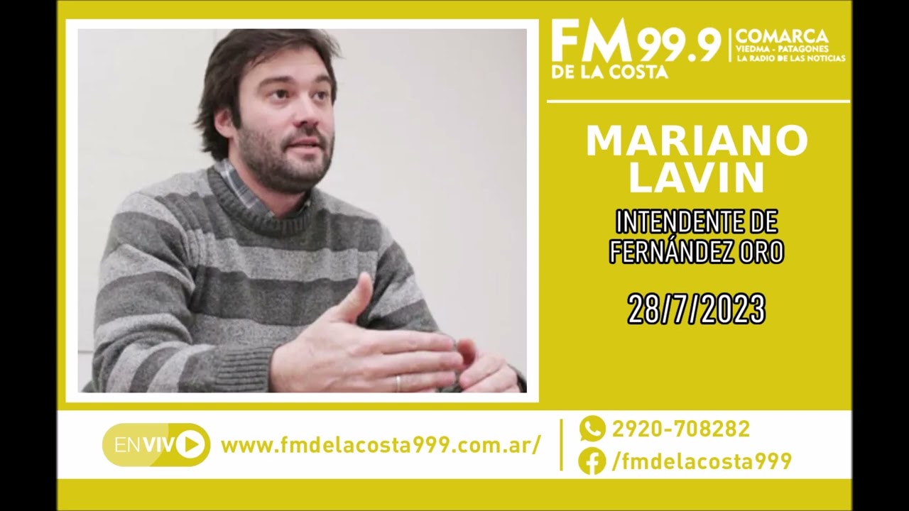 Escuchá el audio de Mariano Lavin