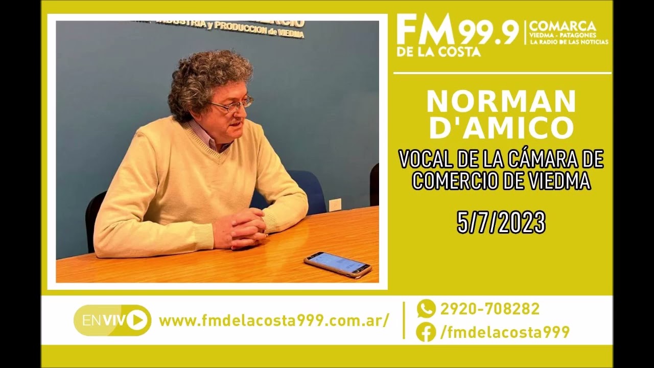 Escuchá el audio de Norman D’Amico