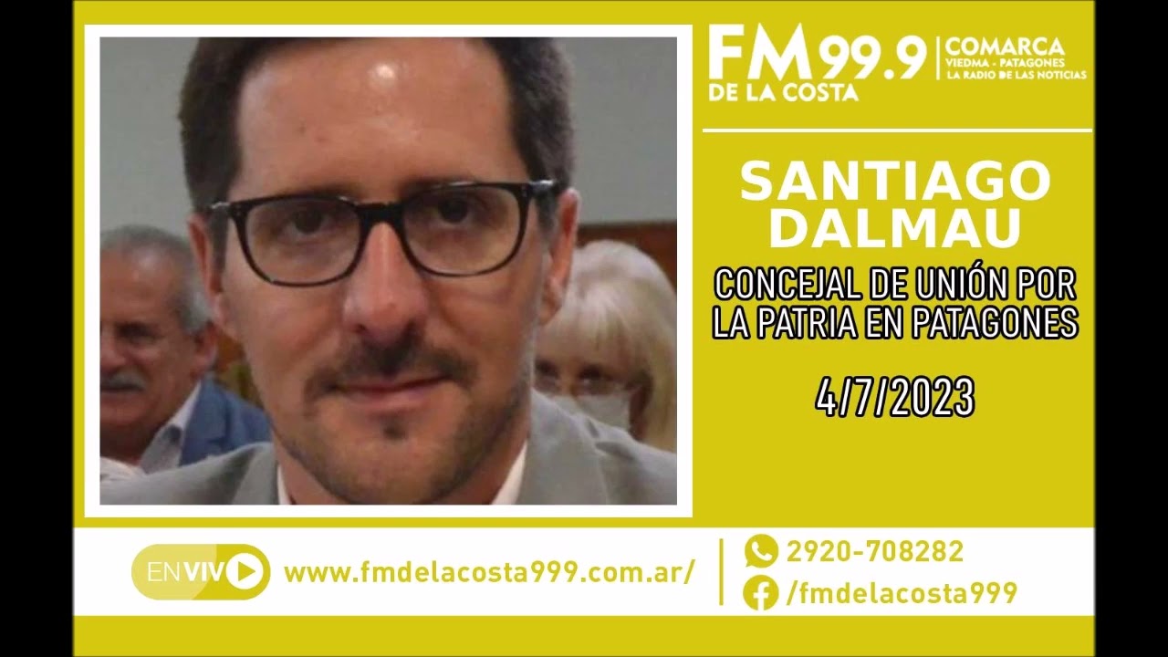 Escuchá el audio de Santiago Dalmau