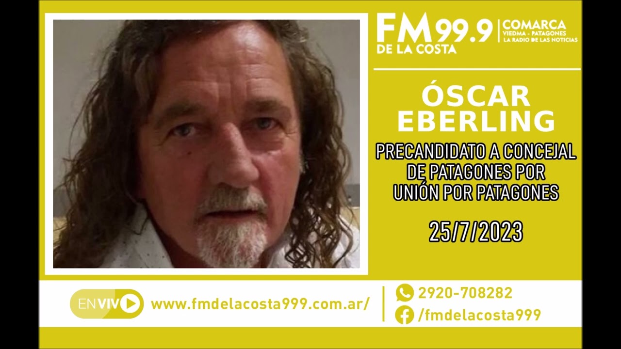 Escuchá el audio de Óscar Eberling