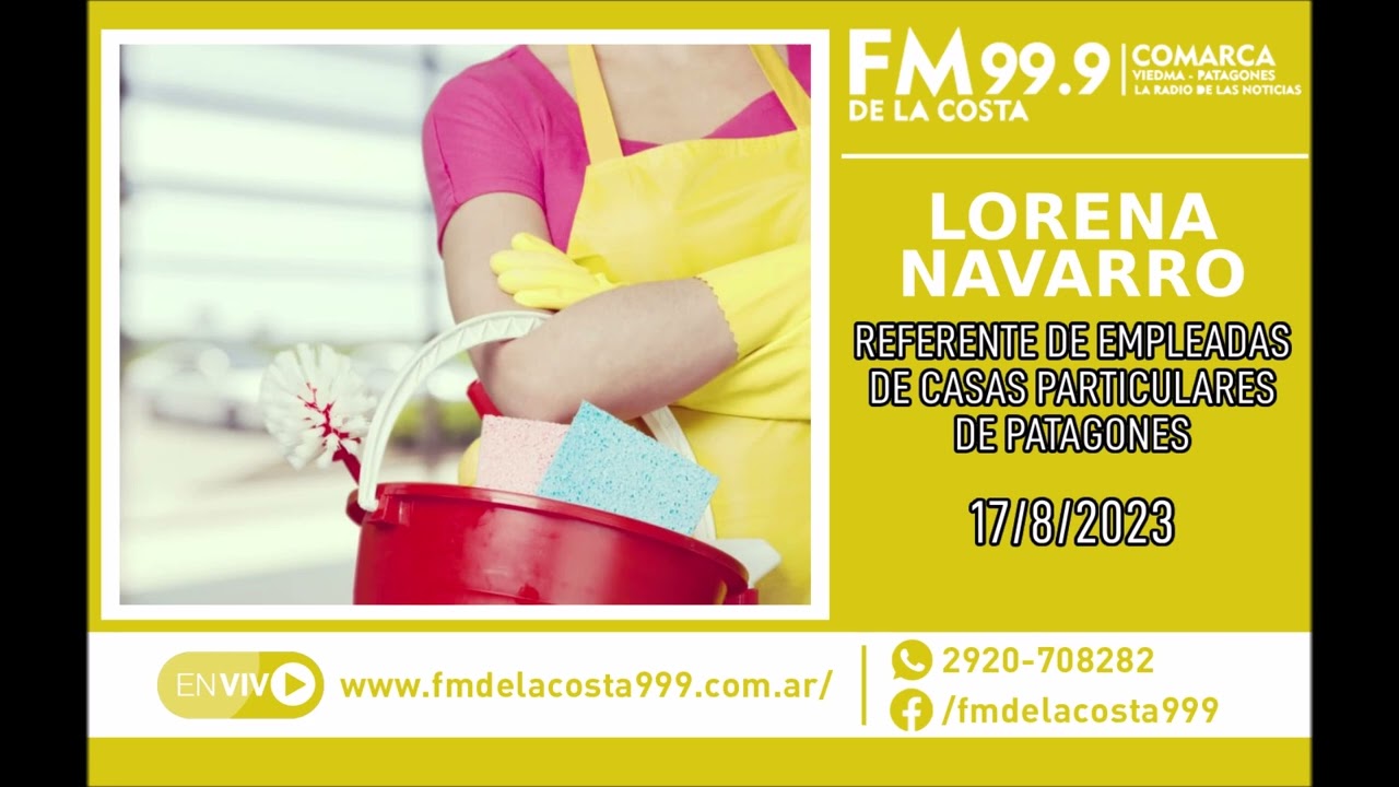Escuchá el audio de Lorena Navarro