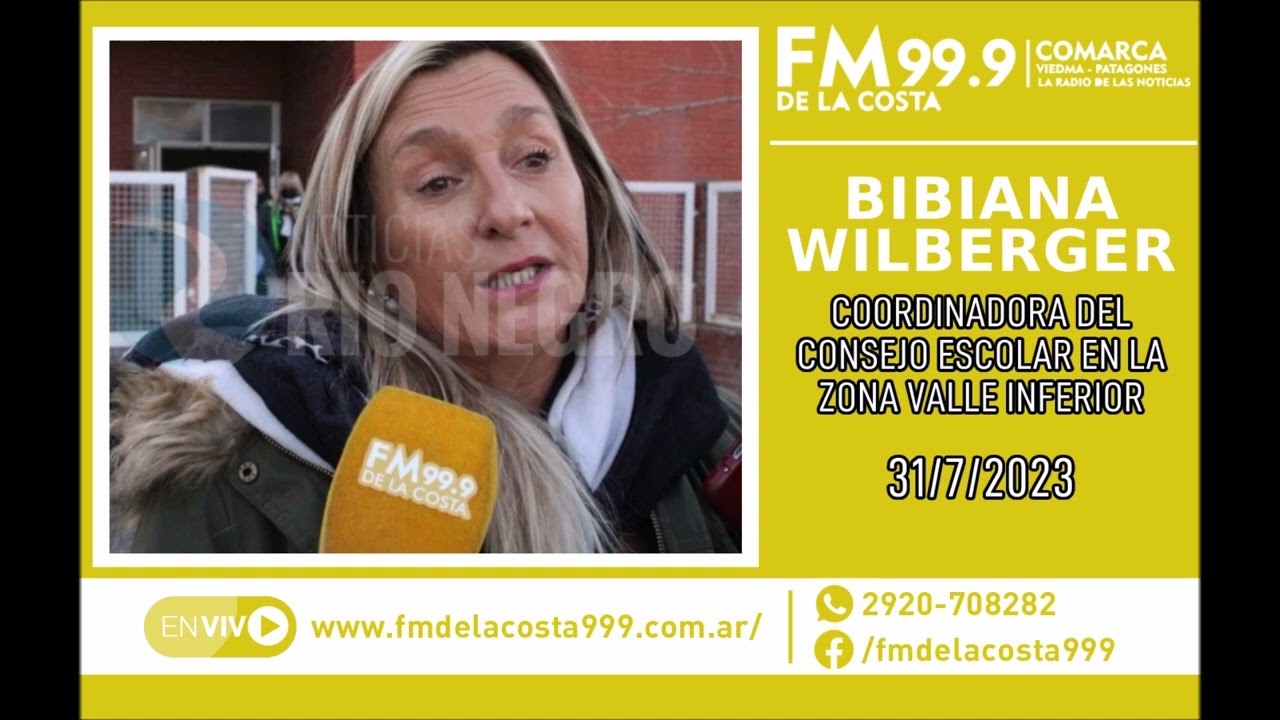 Escuchá el audio de Bibiana Wilberger