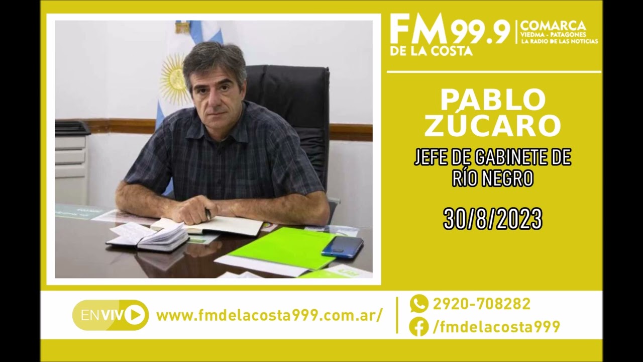Escuchá el audio de Pablo Zúcaro