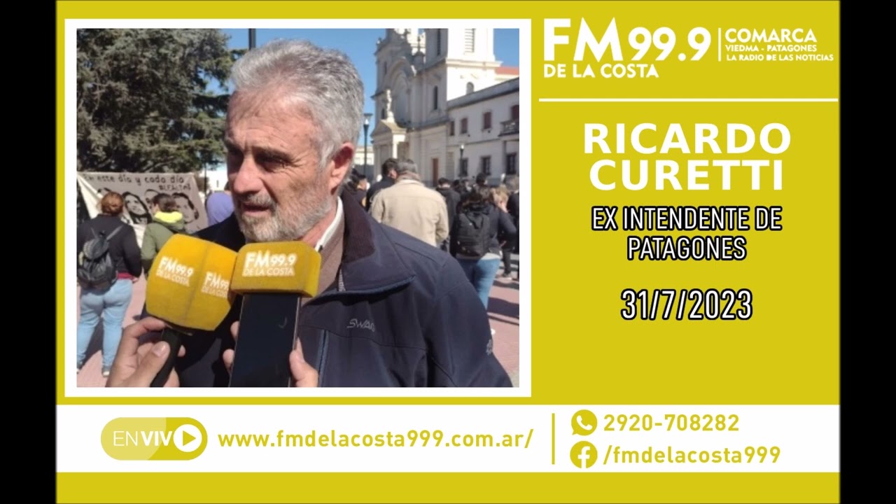 Escuchá el audio de Ricardo Curetti