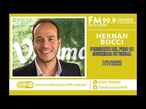 Escuchá el audio de Hernán Bocci