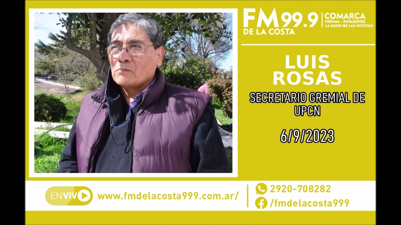 Escuchá el audio de Luis Rosas