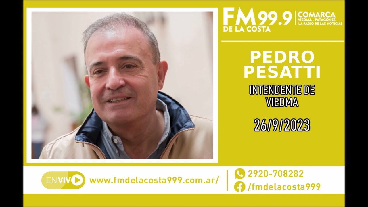 Escuchá el audio de Pedro Pesatti