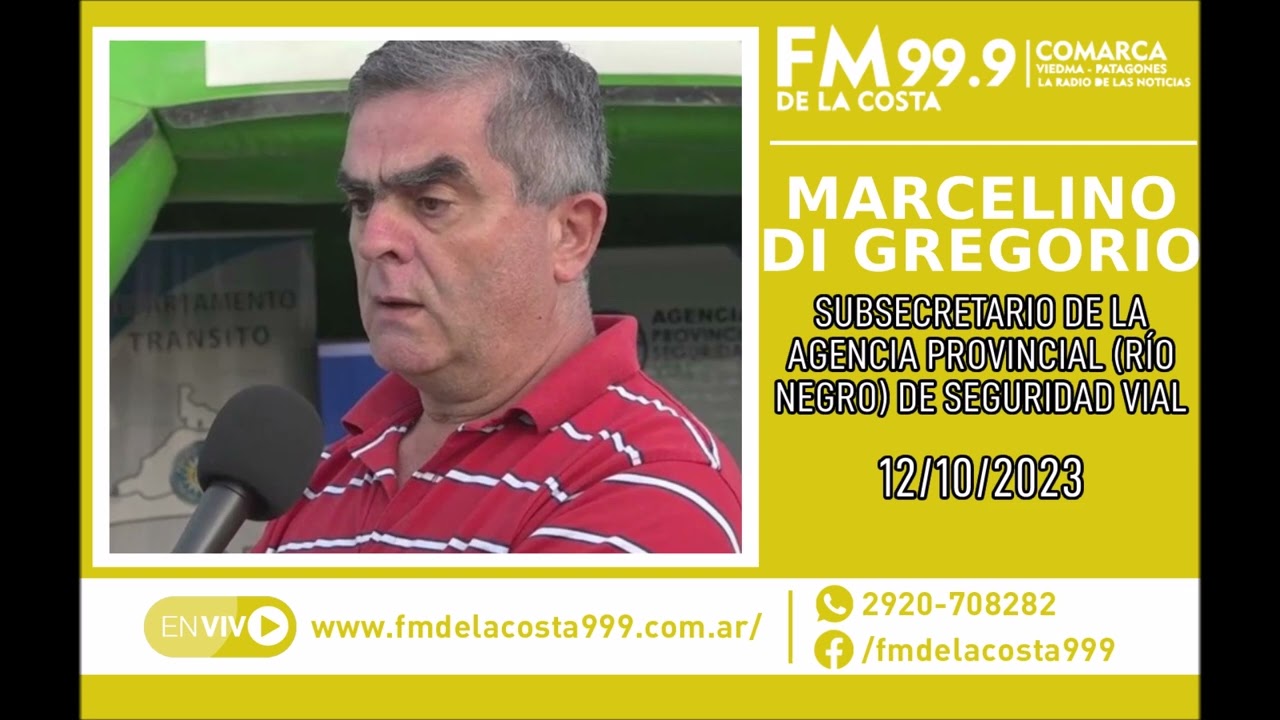 Escuchá el audio de Marcelino Di Gregorio