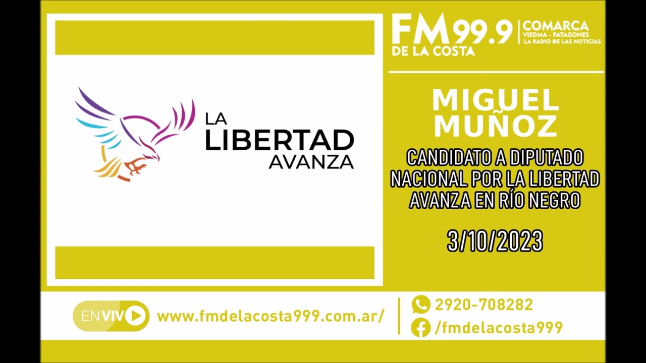 Escuchá el audio de Miguel Muñoz