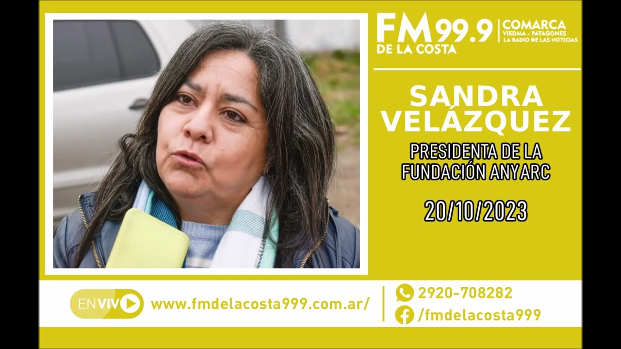 Escuchá el audio de Sandra Velázquez