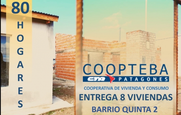 (AUDIO) Conocé cómo funciona la única cooperativa de viviendas en Patagones
