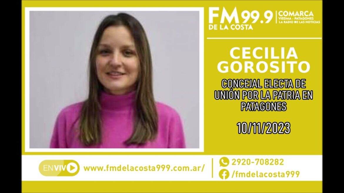 Escuchá el audio de Cecilia Gorosito