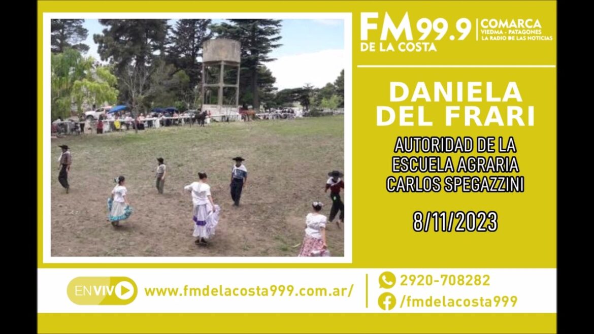 Escuchá el audio de Daniela Del Frari