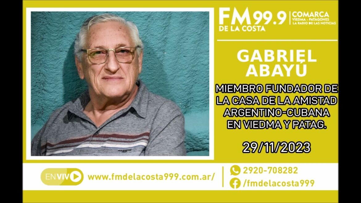 Escuchá el audio de Gabriel Abayú