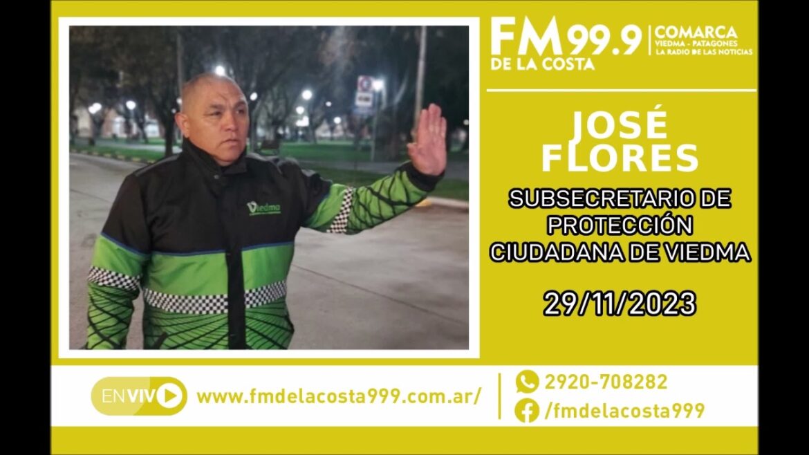 Escuchá el audio de José Flores
