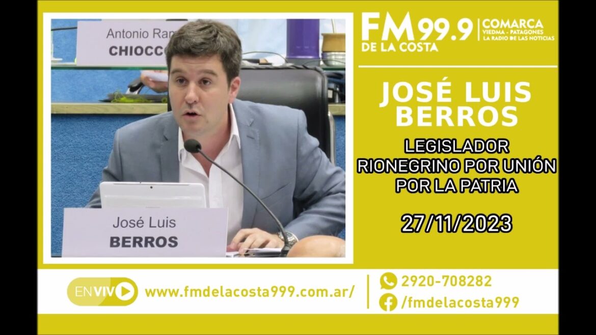 Escuchá el audio de José Luis Berros