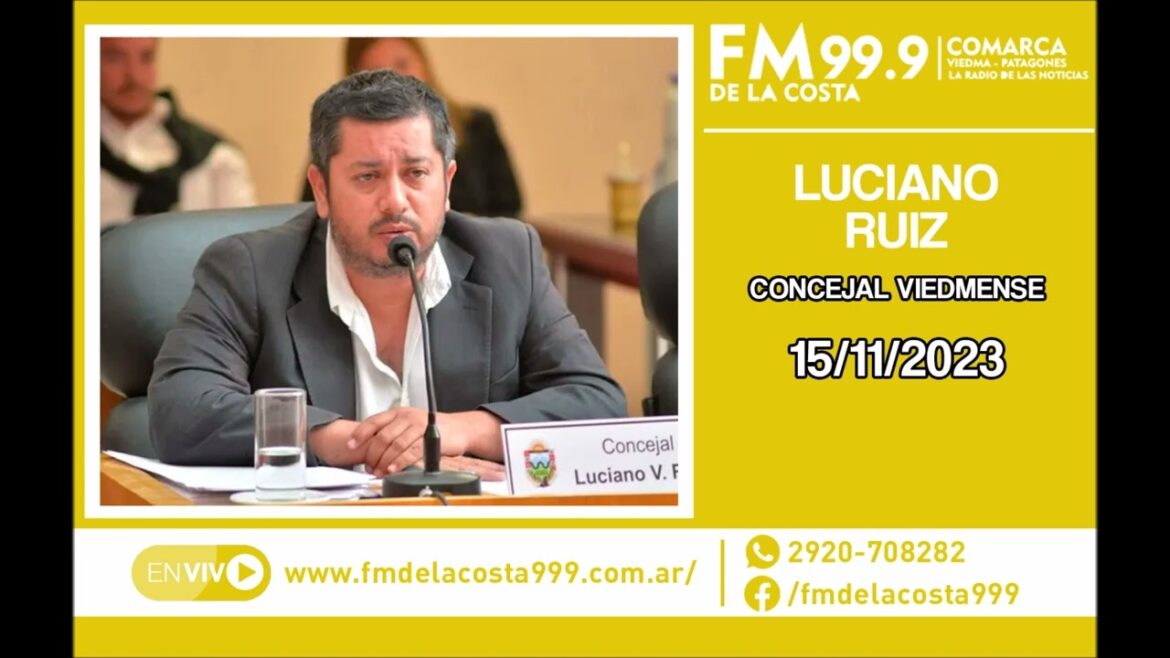 Escuchá el audio de Luciano Ruiz