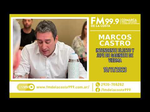 Escuchá el audio de Marcos Castro