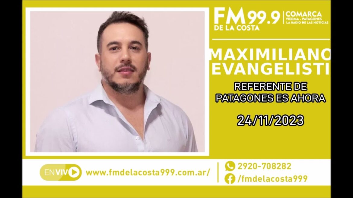 Escuchá el audio de Maximiliano Evangelisti